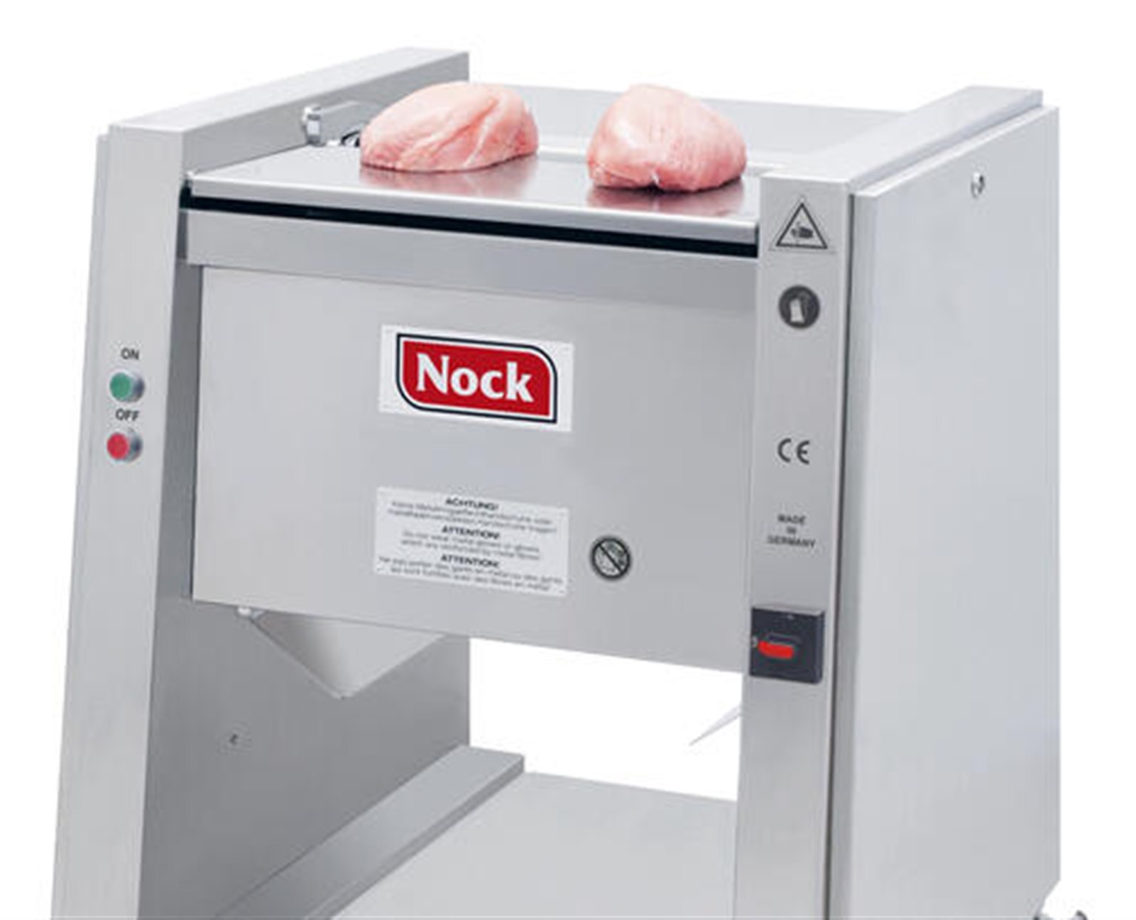 Desveladora NOCK para eliminación de membranas de carne
