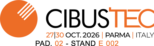Cibus Tec 2026, Parma, 27–30 d'octubre de 2026, Pavelló 2 – Estand E002
